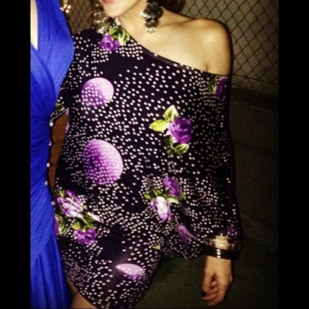 Asymmetrical Tokyo nightclub dress